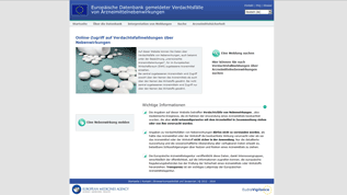 Zur Europäischen Datenbank gemeldeter Verdachtsfälle von Arzneimittelnebenwirkungen